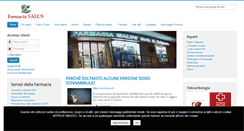 Desktop Screenshot of farmaciasalusportici.net